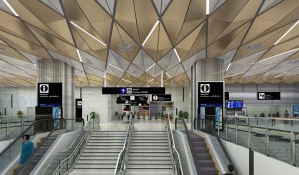 Bullet train station 