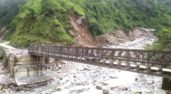 Pithoragarh concrete roads